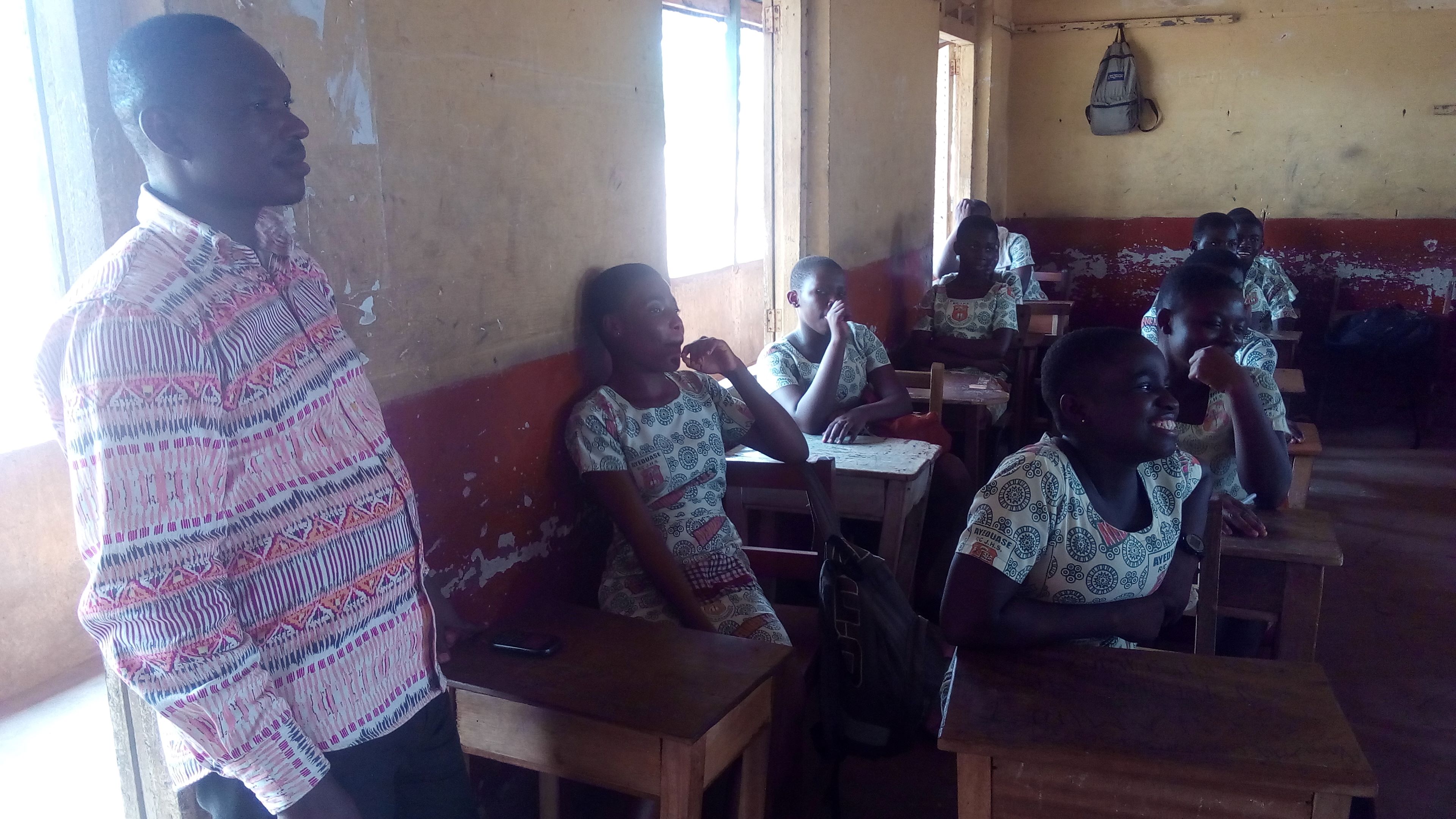 Start Right at Ayeduase R/C JHS, Kumasi 2017