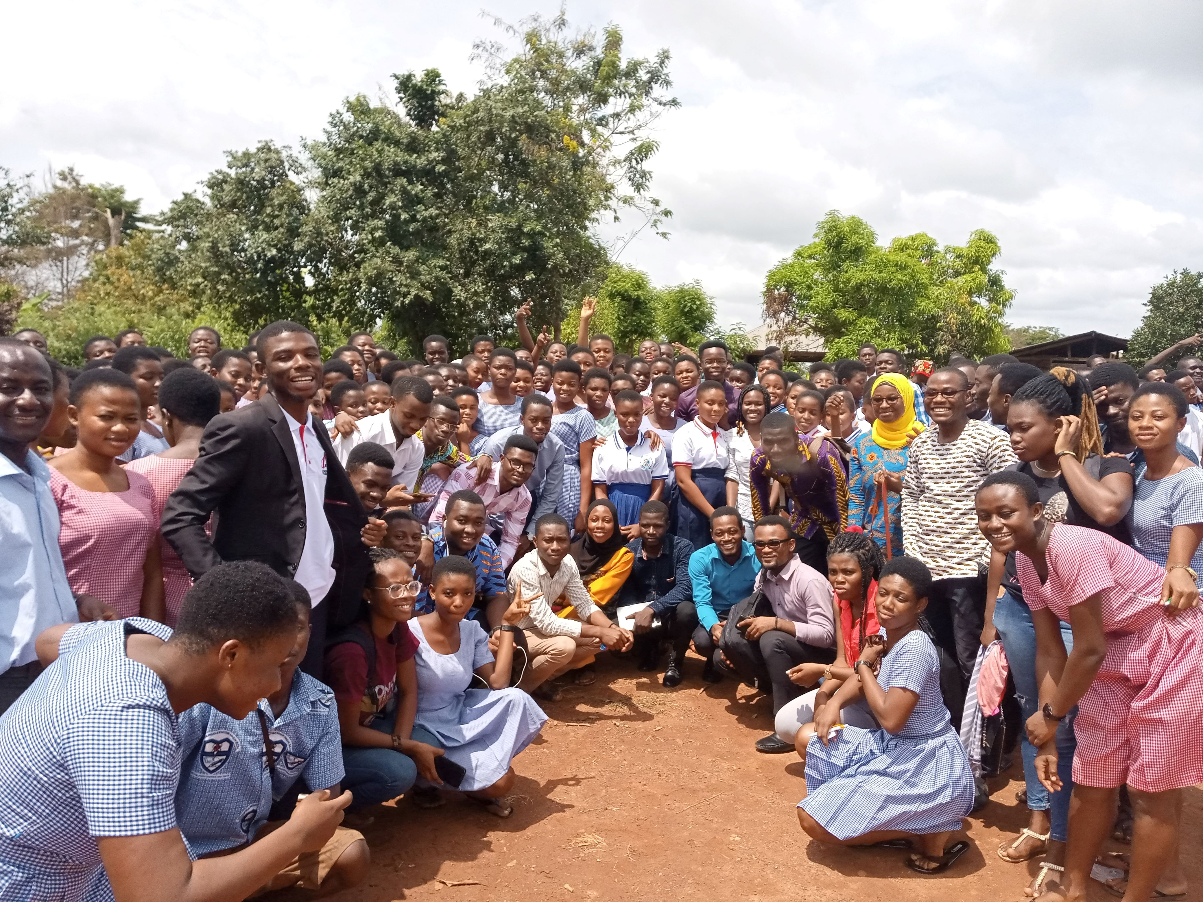 Start Right Program at Mankranso SHS, Ashanti 2019
